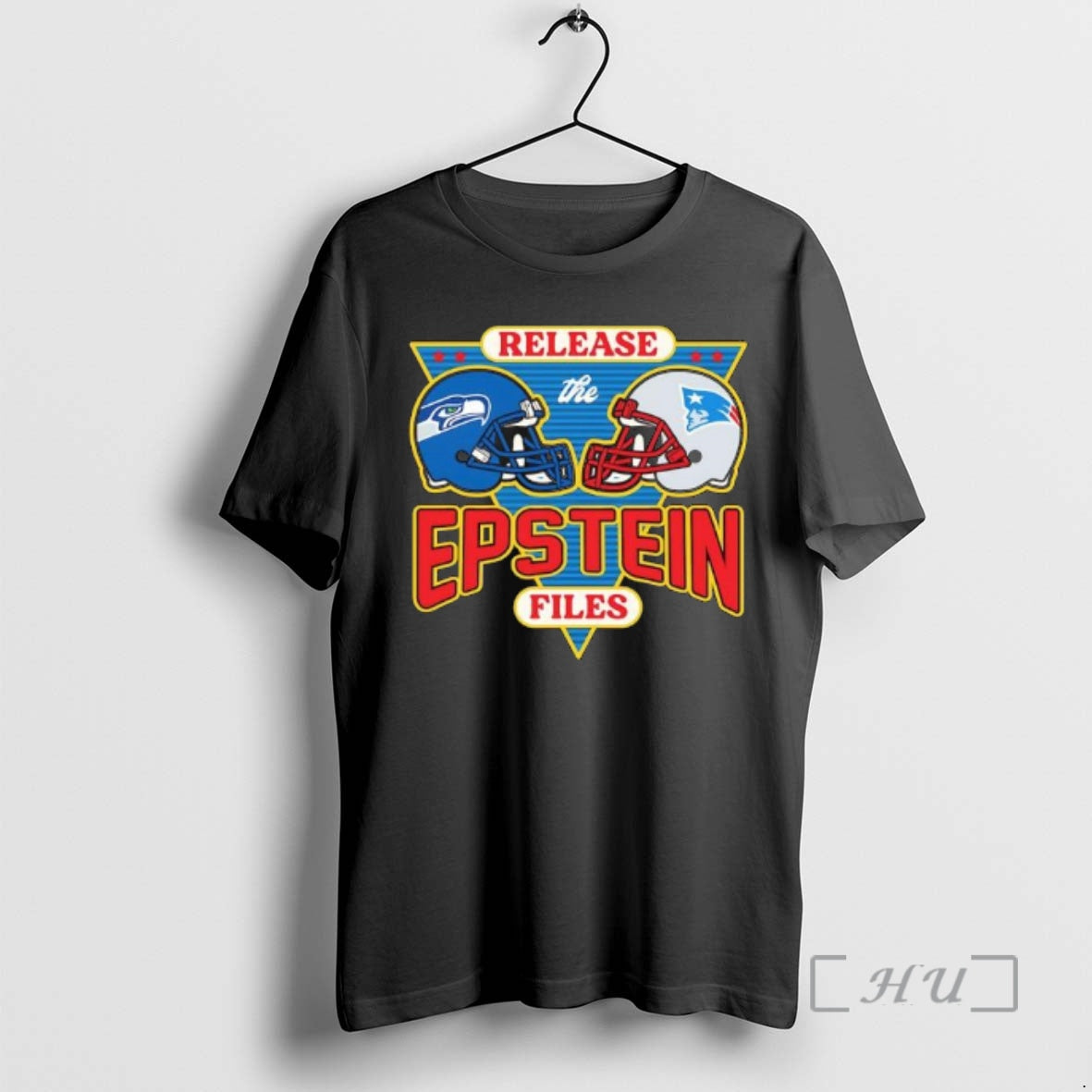 Officials Release The Seatttle Vs Patriots Epstein Files Helmets T-Shirts, Hoodie, Sweatshirt | HypeCrazeTee.com