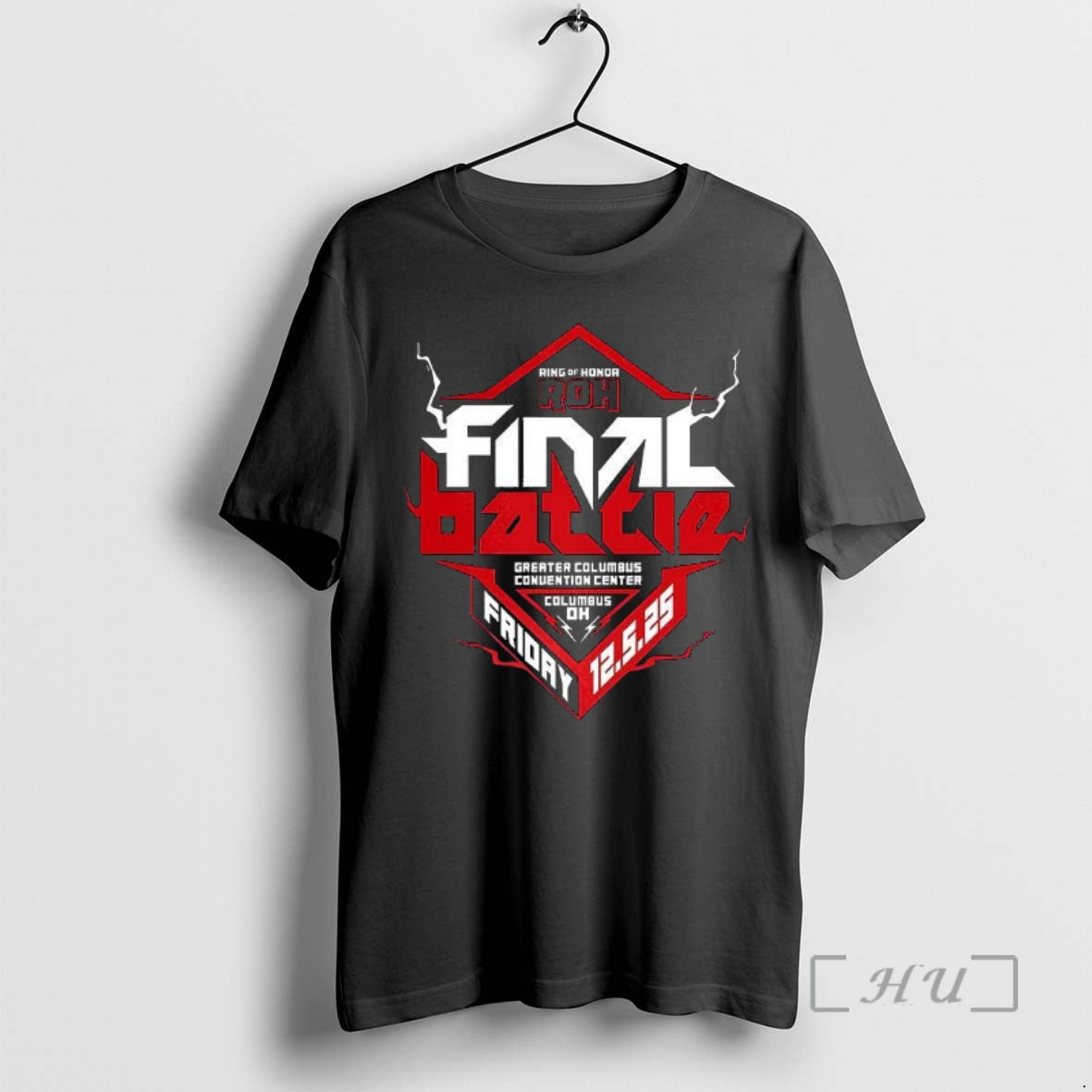 Officials Ring Of Honor Roh Final Battle 2025 T-Shirts, Hoodie, Sweatshirt | HypeCrazeTee.com