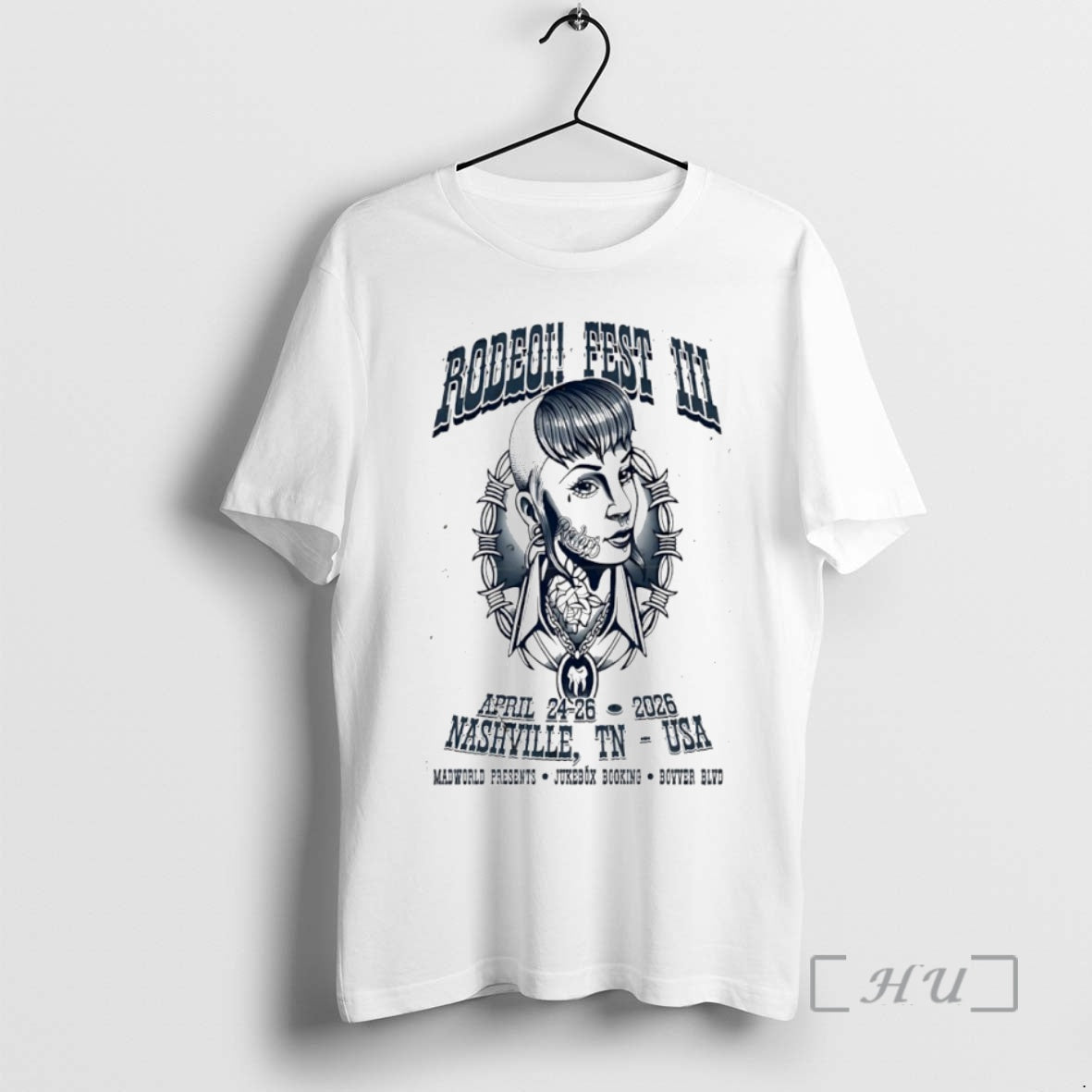 Officials Rodeoi Fest 3 In Nashville Tn On Apr 24 26 2026 Circle Premium T-Shirts, Hoodie, Sweatshirt | HypeCrazeTee.com