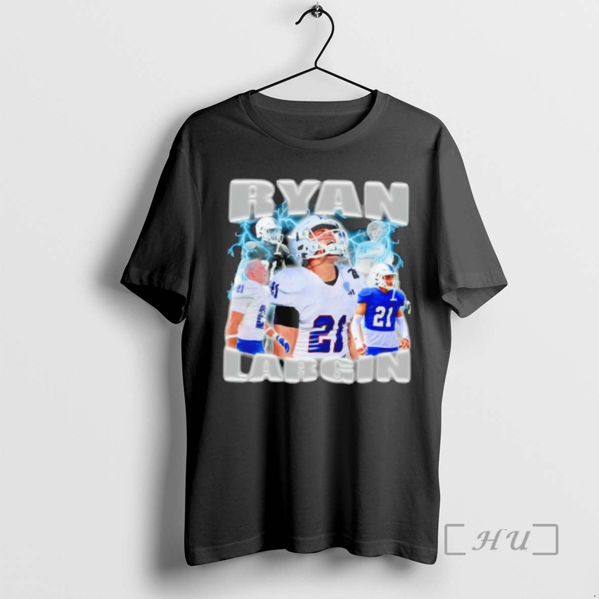 Officials Ryan Largin Football Lightning Graphic T-Shirts, Hoodie, Sweatshirt | HypeCrazeTee.com