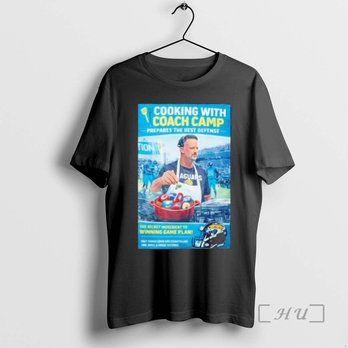 Officials Ryan Nielsen Jaguars Cooking With Coach Camp T-Shirts, Hoodie, Sweatshirt | HypeCrazeTee.com