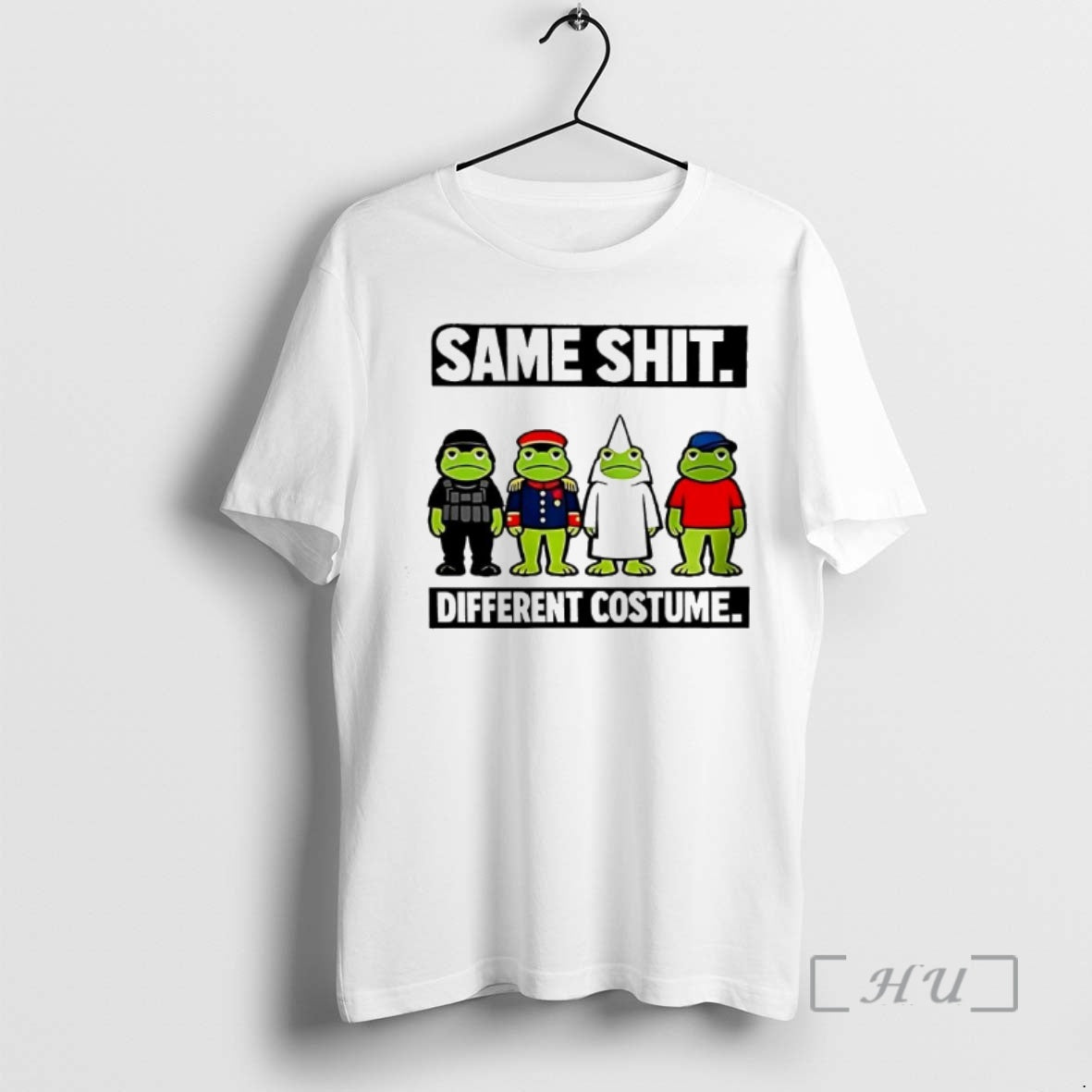 Officials Same Shit Different Costume Frogs Graphic T-Shirts, Hoodie, Sweatshirt | HypeCrazeTee.com