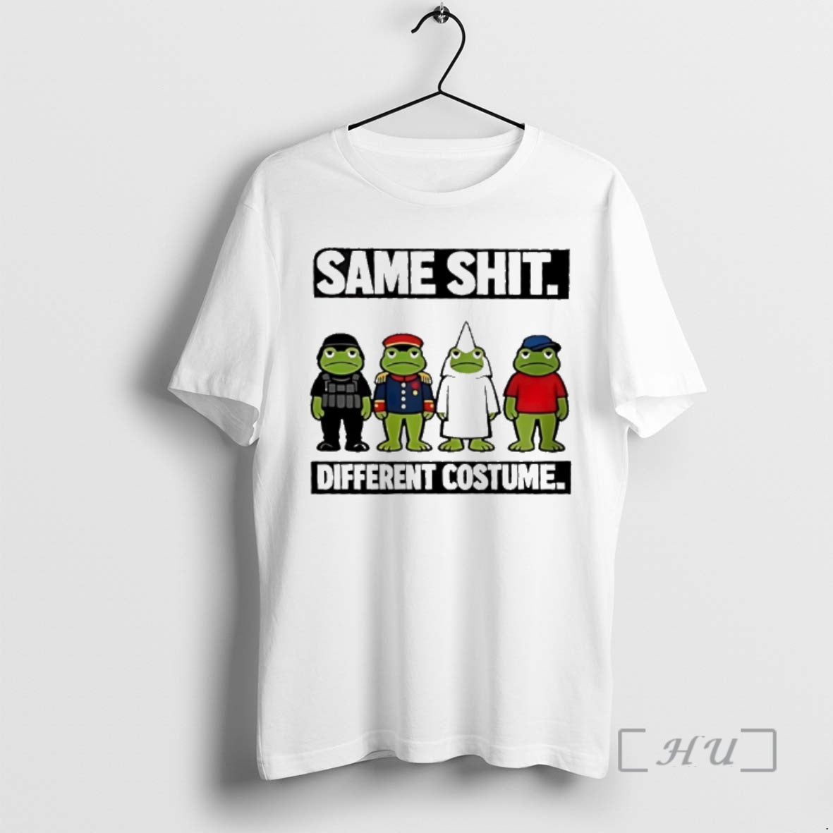 Officials Same Shit Different Costume Frog Parody T-Shirts, Hoodie, Sweatshirt | HypeCrazeTee.com