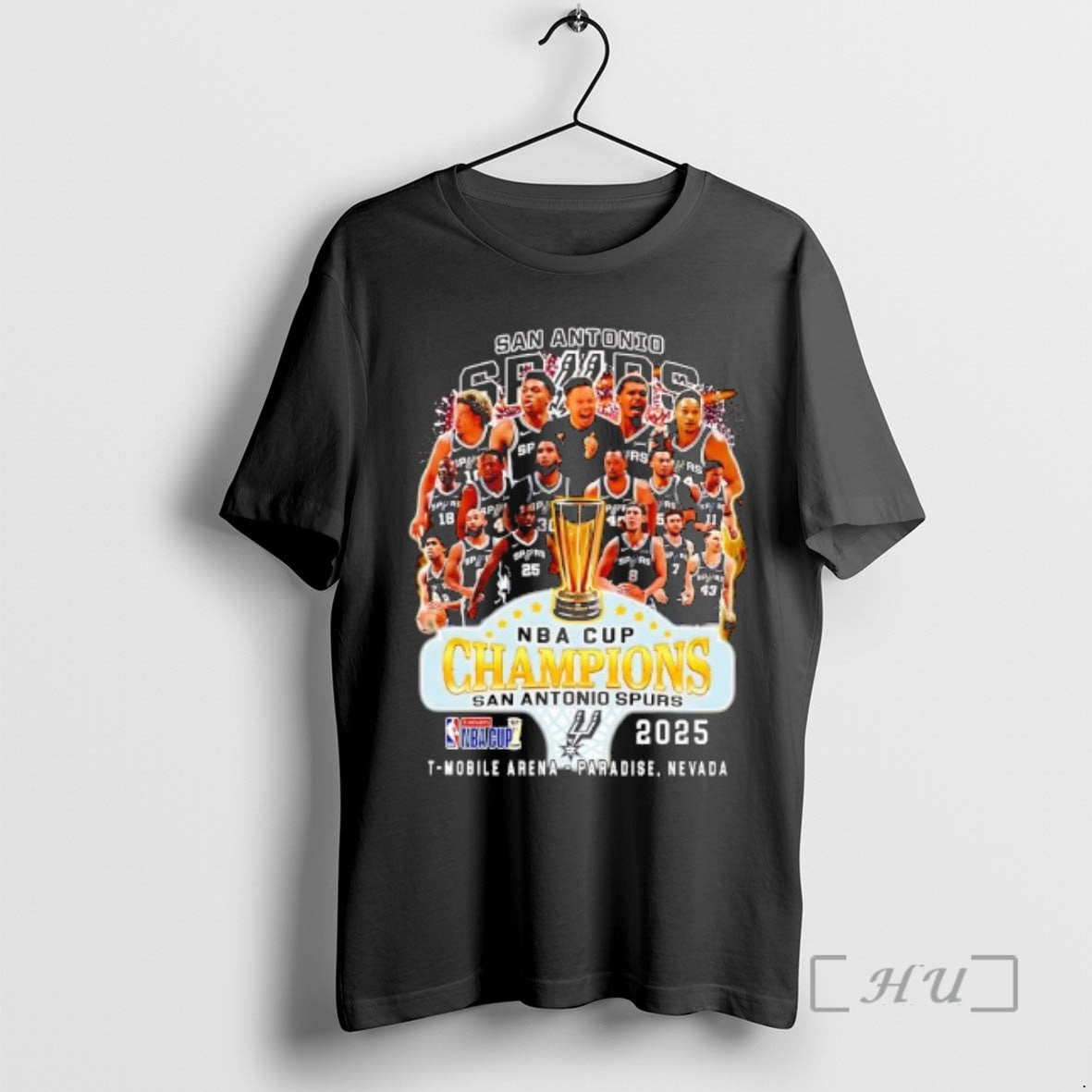 Officials San Antonio Spurs Nba Cup Champions 2025 T Mobile Arena Paradise Nevada Premium T-Shirts, Hoodie, Sweatshirt