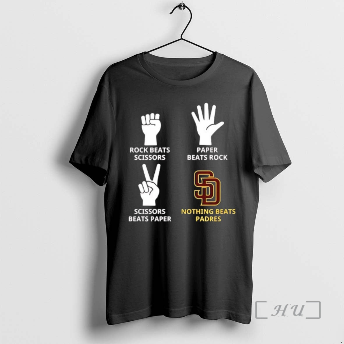 Officials San Diego Padres Nothing Beats Rock Beats Scissors Paper Beats Rock Scissors Beats Paper T-Shirts, Hoodie,...