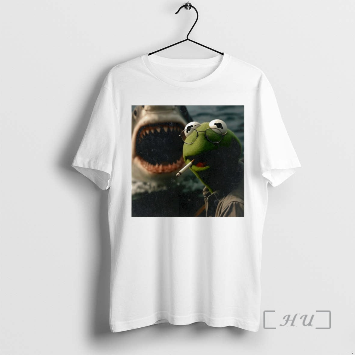 Officials Smoking Frog Meme Shark Attack Parody T-Shirts, Hoodie, Sweatshirt | HypeCrazeTee.com