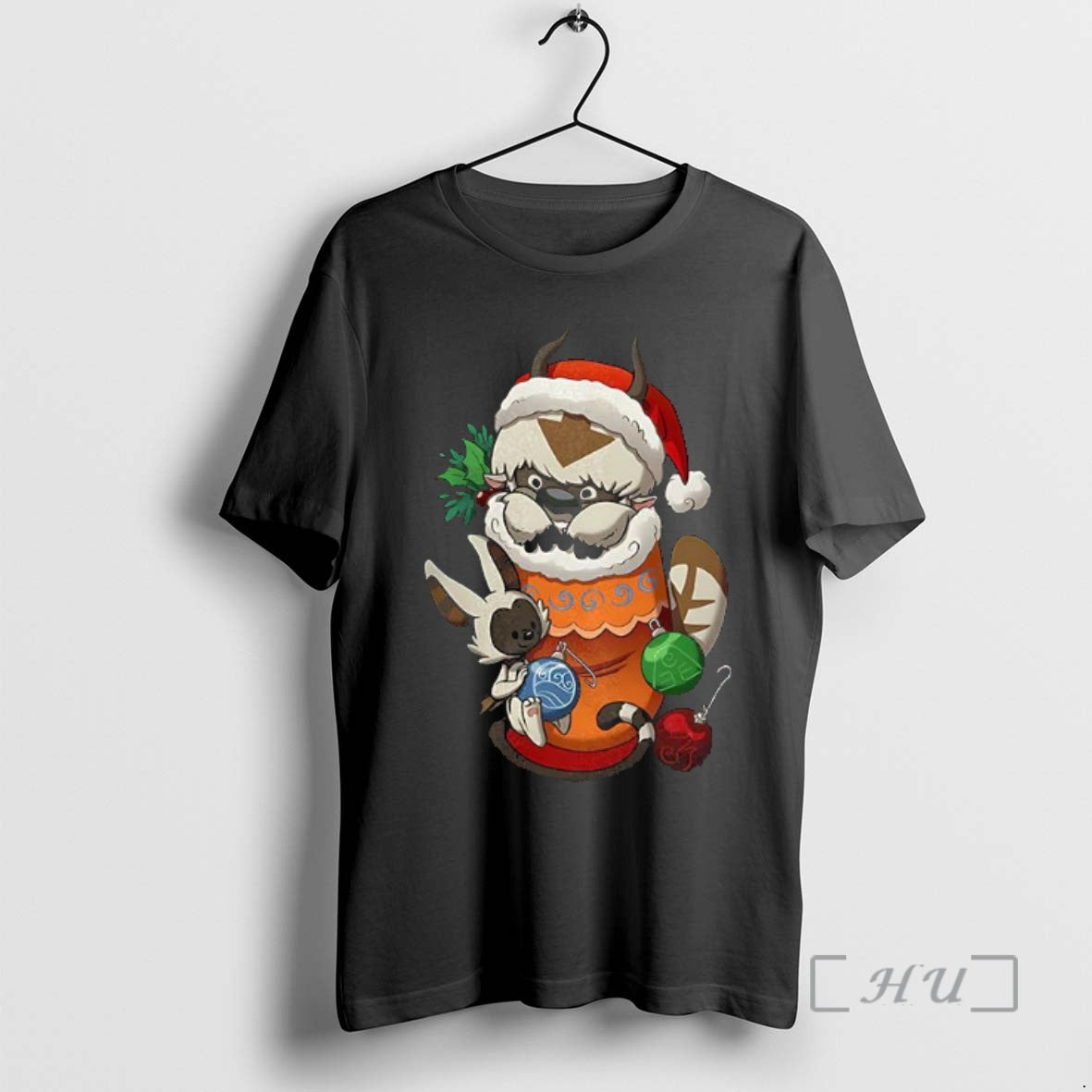 Officials Stocking Stuffer Appa And Momo Avatar The Last Airbender Christmas Premium T Shirts Sweater Hoodie, Sweatshirt
