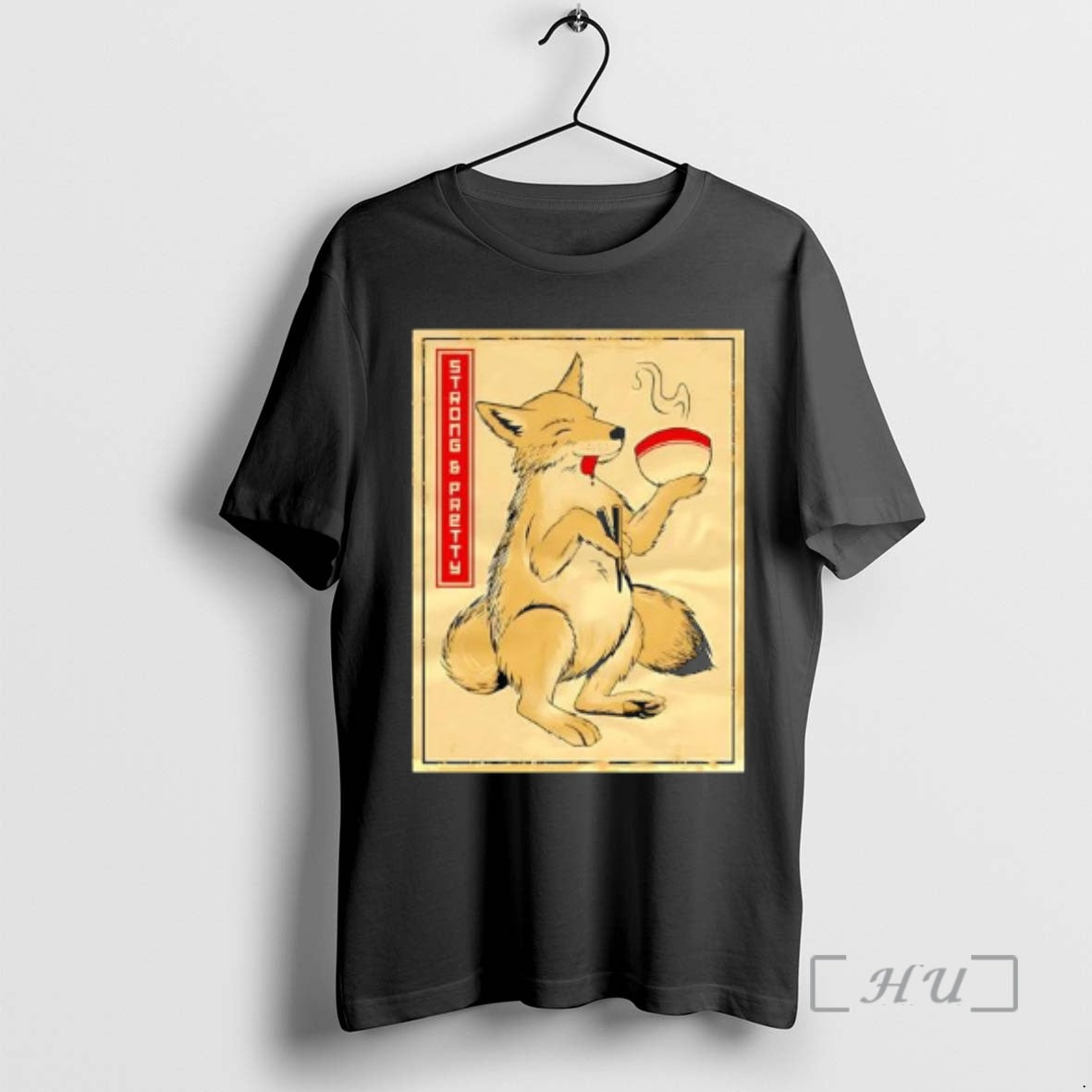 Officials Strong And Pretty Soupy Dog Graphic T-Shirts, Hoodie, Sweatshirt | HypeCrazeTee.com