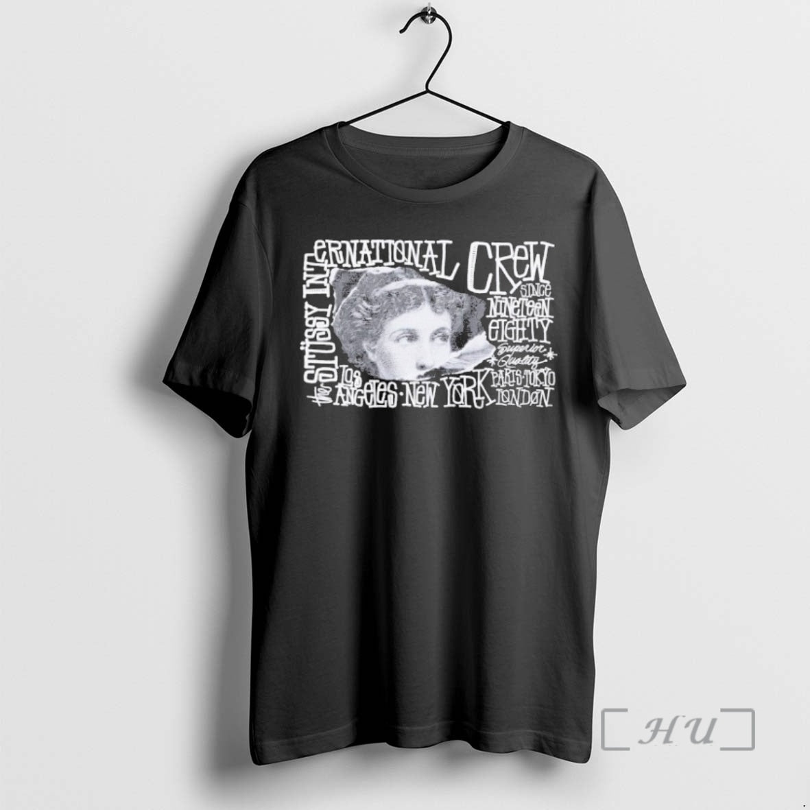 Officials Stussy Victoria International Crew T-Shirts, Hoodie, Sweatshirt | HypeCrazeTee.com