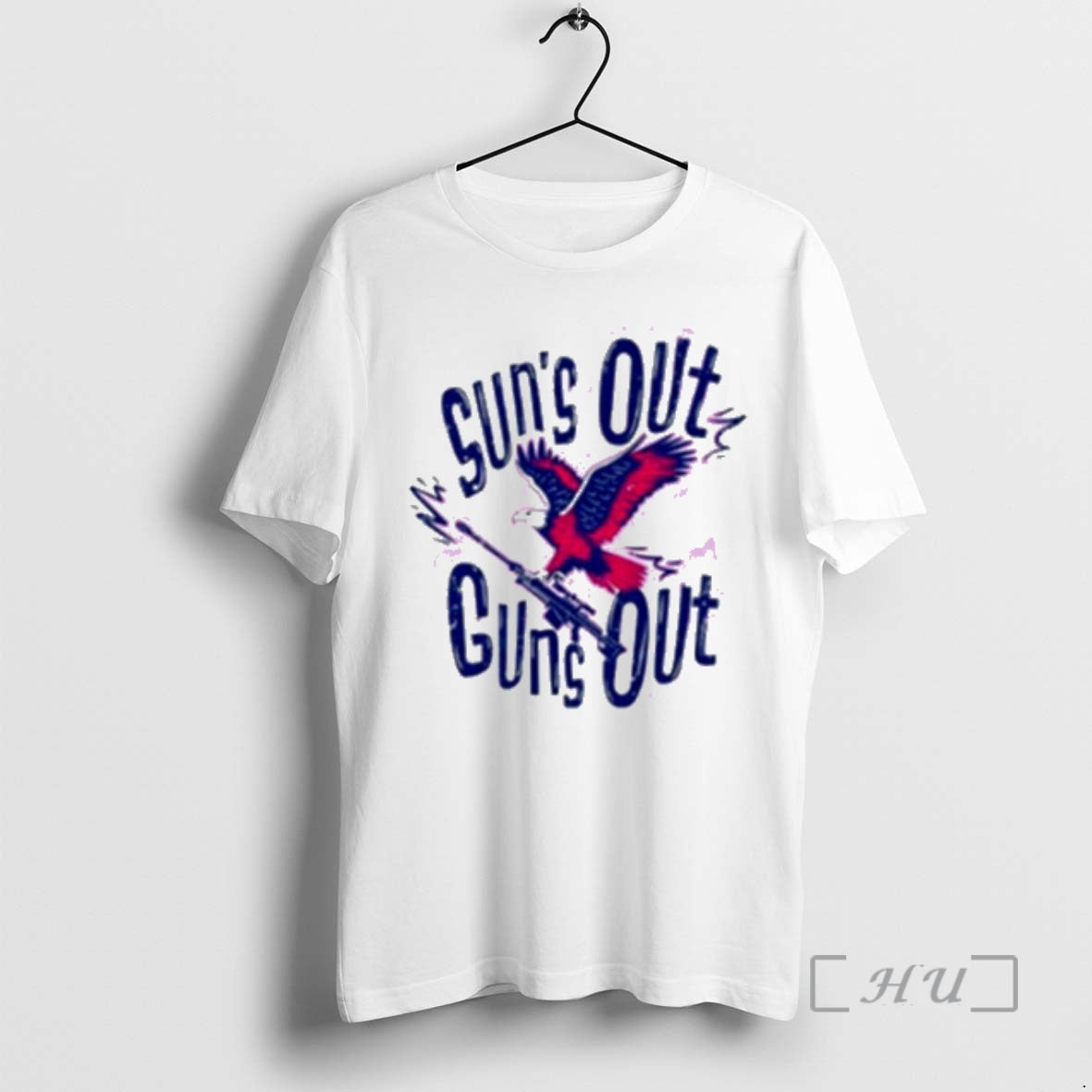 Officials Sun Out Guns Out Bald Eagle T-Shirts, Hoodie, Sweatshirt | HypeCrazeTee.com