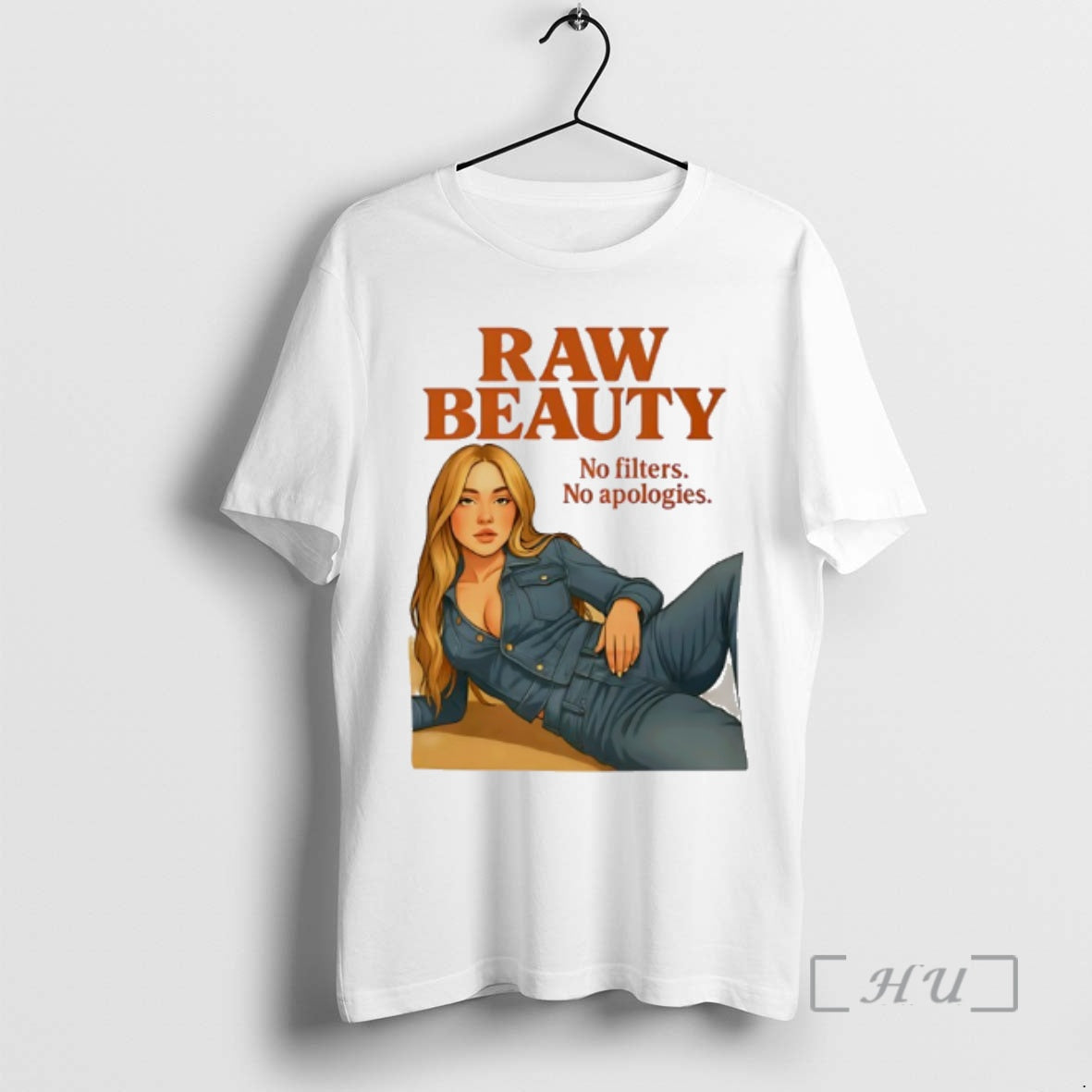 Officials Sydney Sweeney Raw Beauty No Filters No Apologies T-Shirts, Hoodie, Sweatshirt | HypeCrazeTee.com