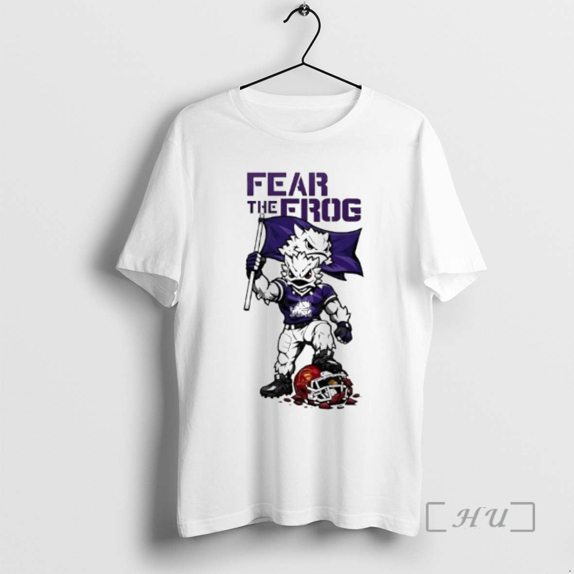 Officials Tcu Horned Frogs Fear The Frog With Superfrog Mascot T-Shirts, Hoodie, Sweatshirt | HypeCrazeTee.com