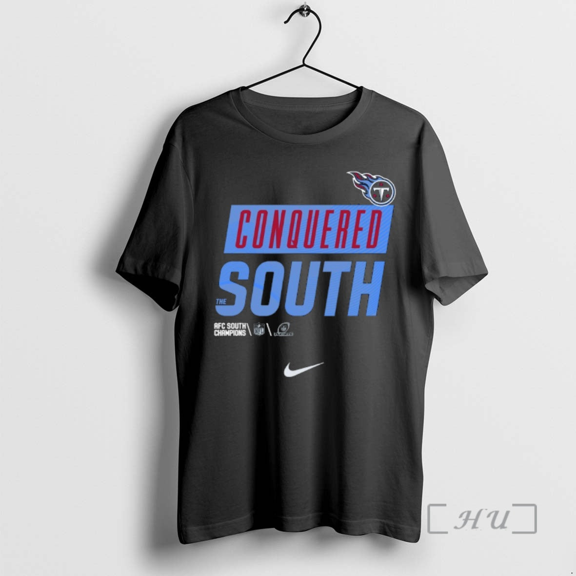 Officials Tennessee Titans Afc South Division Champions T-Shirts, Hoodie, Sweatshirt | HypeCrazeTee.com