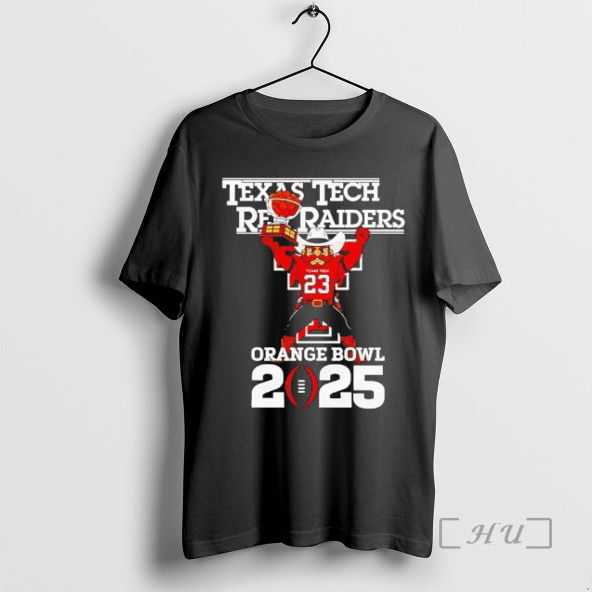 Officials Texas Tech Red Raiders Orange Bowl 2025 Cfp Mascot T-Shirts, Hoodie, Sweatshirt | HypeCrazeTee.com