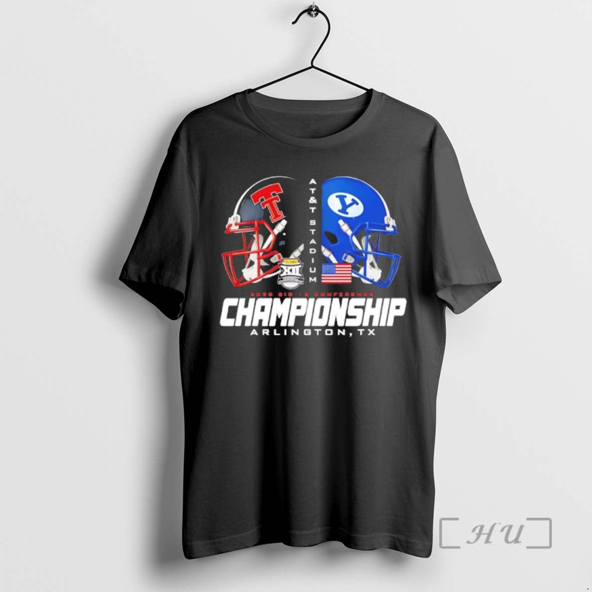 Officials Texas Tech Red Raiders Vs Byu 2025 Big 12 Conference Championship Face Off Premium T-Shirts, Hoodie, Sweatshirt