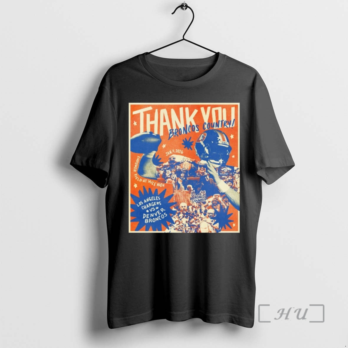 Officials Thank You Broncos Country Los Angeles Chargers Vs T-Shirts, Hoodie, Sweatshirt | HypeCrazeTee.com