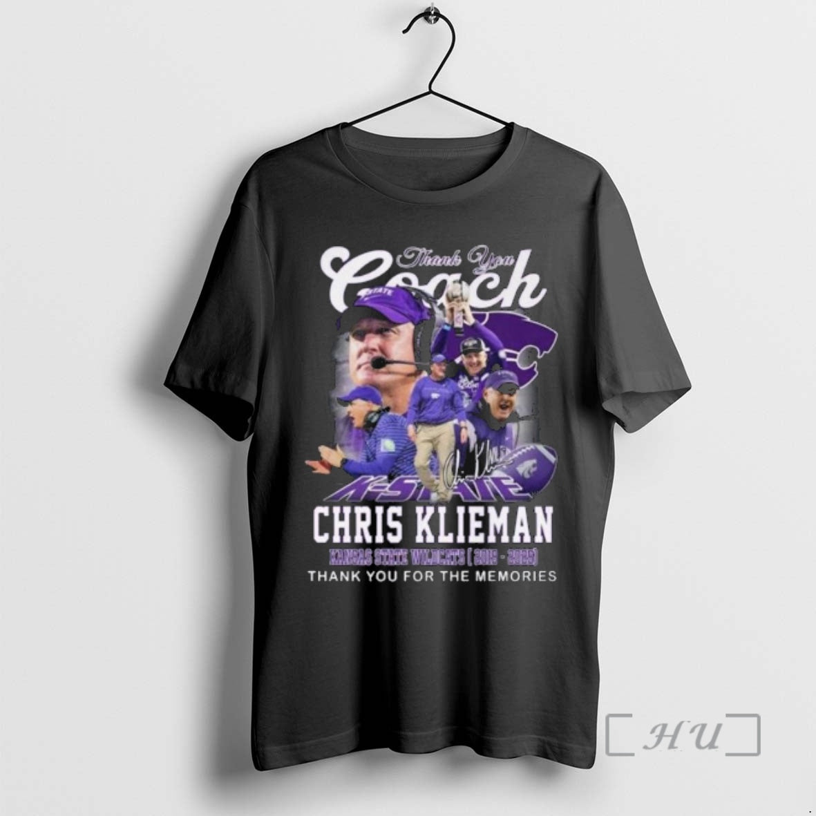 Officials Thanks You Coach Chris Klieman Kansas State Wildcats 2019 2025 Vintage Premium T Shirts Hoodie, Sweatshirt