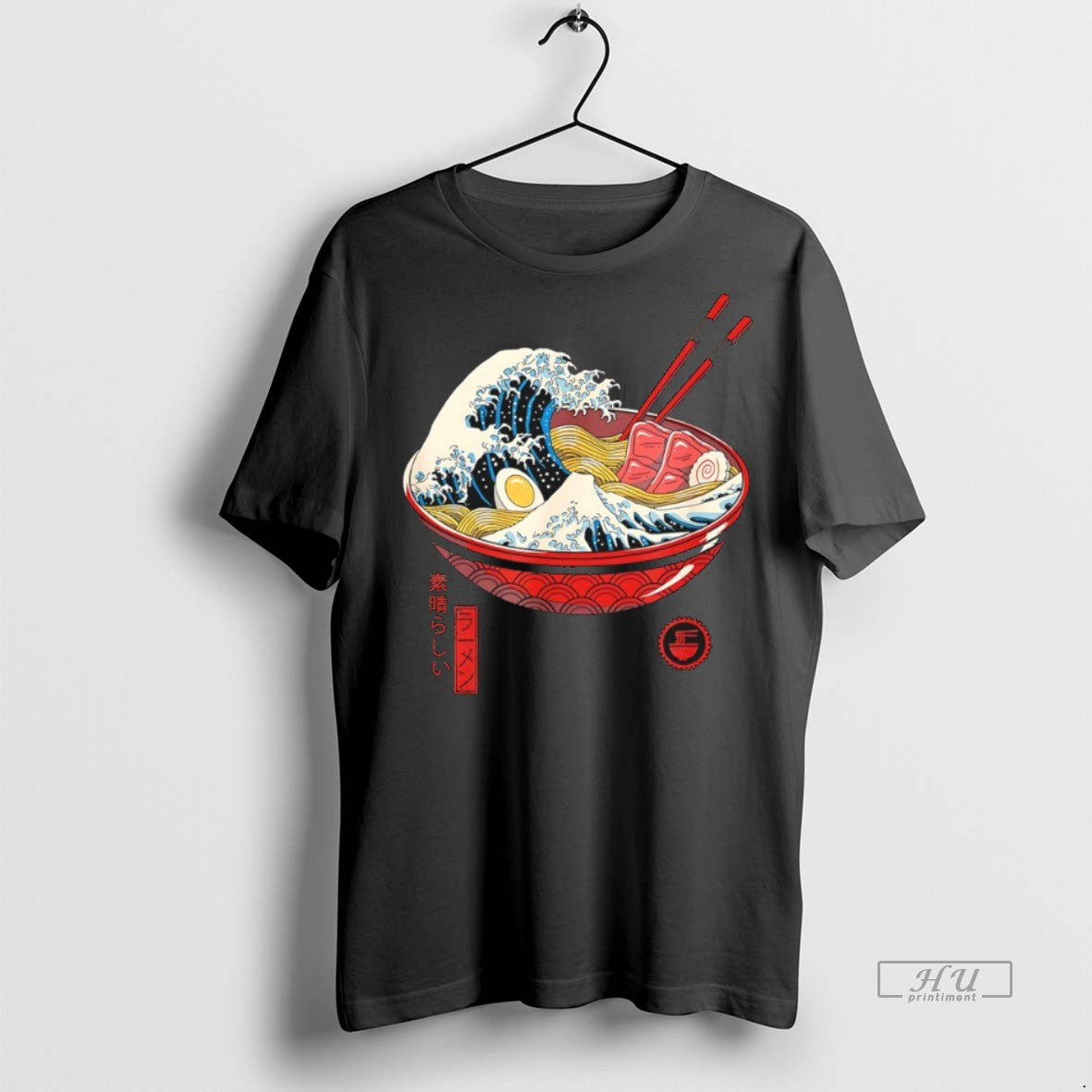 Officials The Great Wave Off Kanagawa Ramen Tee Shirt Sweater