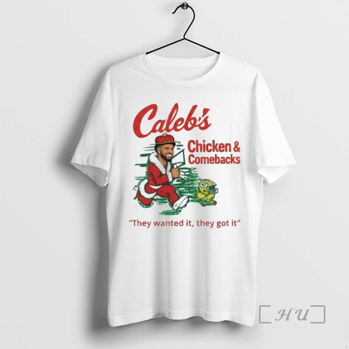 Officials They Wanted It They Got It Caleb Williams Chicken Comebacks Premium T Shirts Sweater Hoodie, Sweatshirt