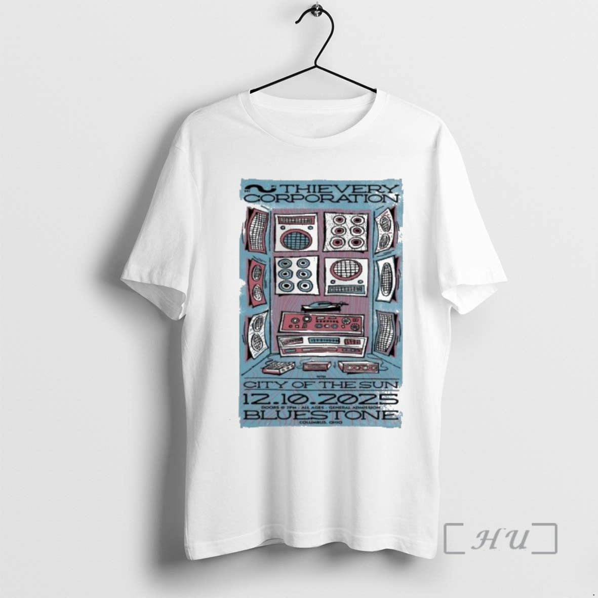 Officials Thievery Corporation At The Bluestone In Columbus Oh On Dec 10 2025 Premium T-Shirts, Hoodie, Sweatshirt