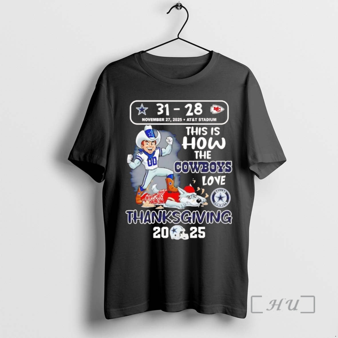 Officials This Is How The Cowboys Love Thanksgiving 2025 Chriast T-Shirts, Hoodie, Sweatshirt | HypeCrazeTee.com