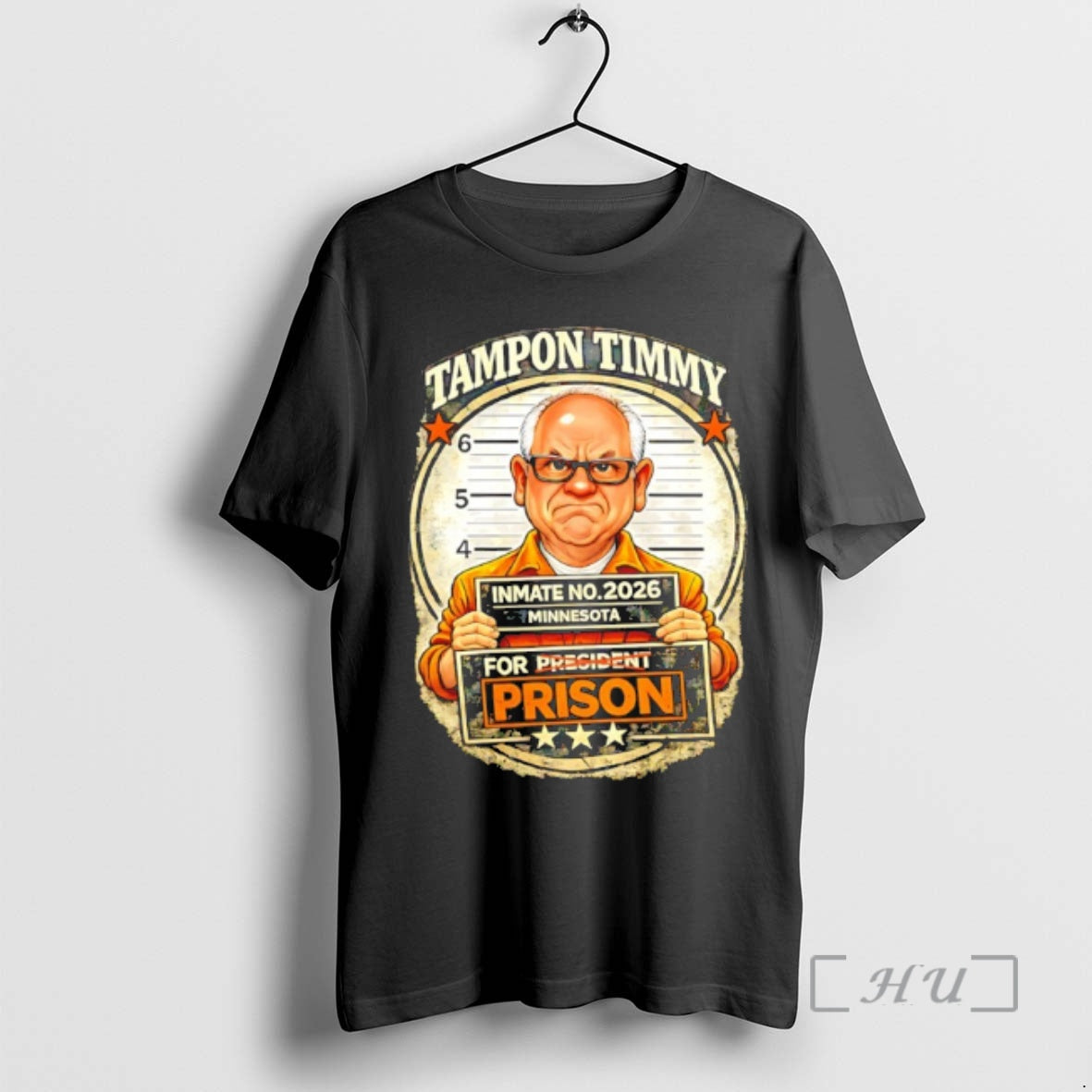 Officials Tim Walz Tampon Tim For Prison Inmate No T-Shirts, Hoodie, Sweatshirt | HypeCrazeTee.com