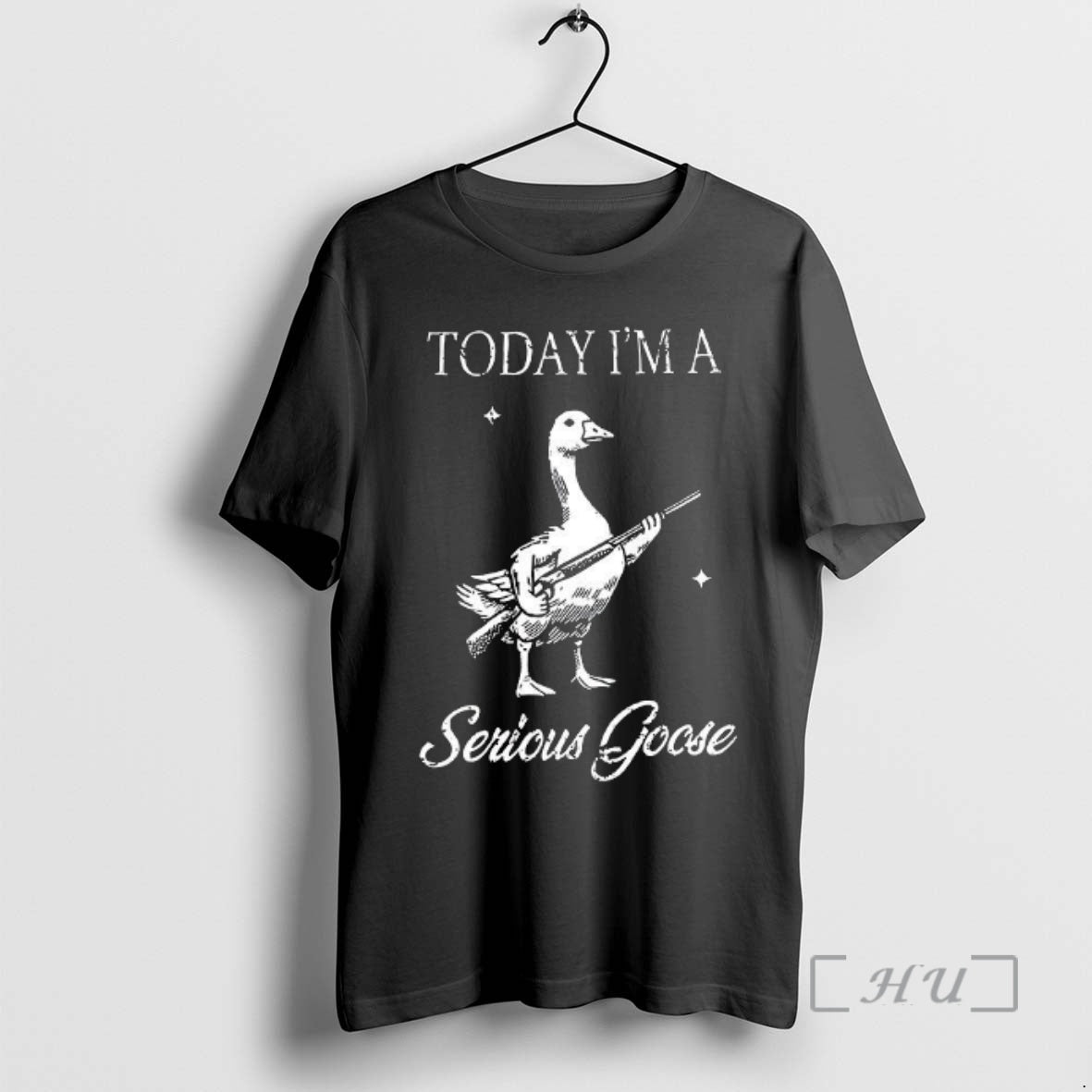 Officials Today Im A Serious Goose With Gun T-Shirts, Hoodie, Sweatshirt | HypeCrazeTee.com
