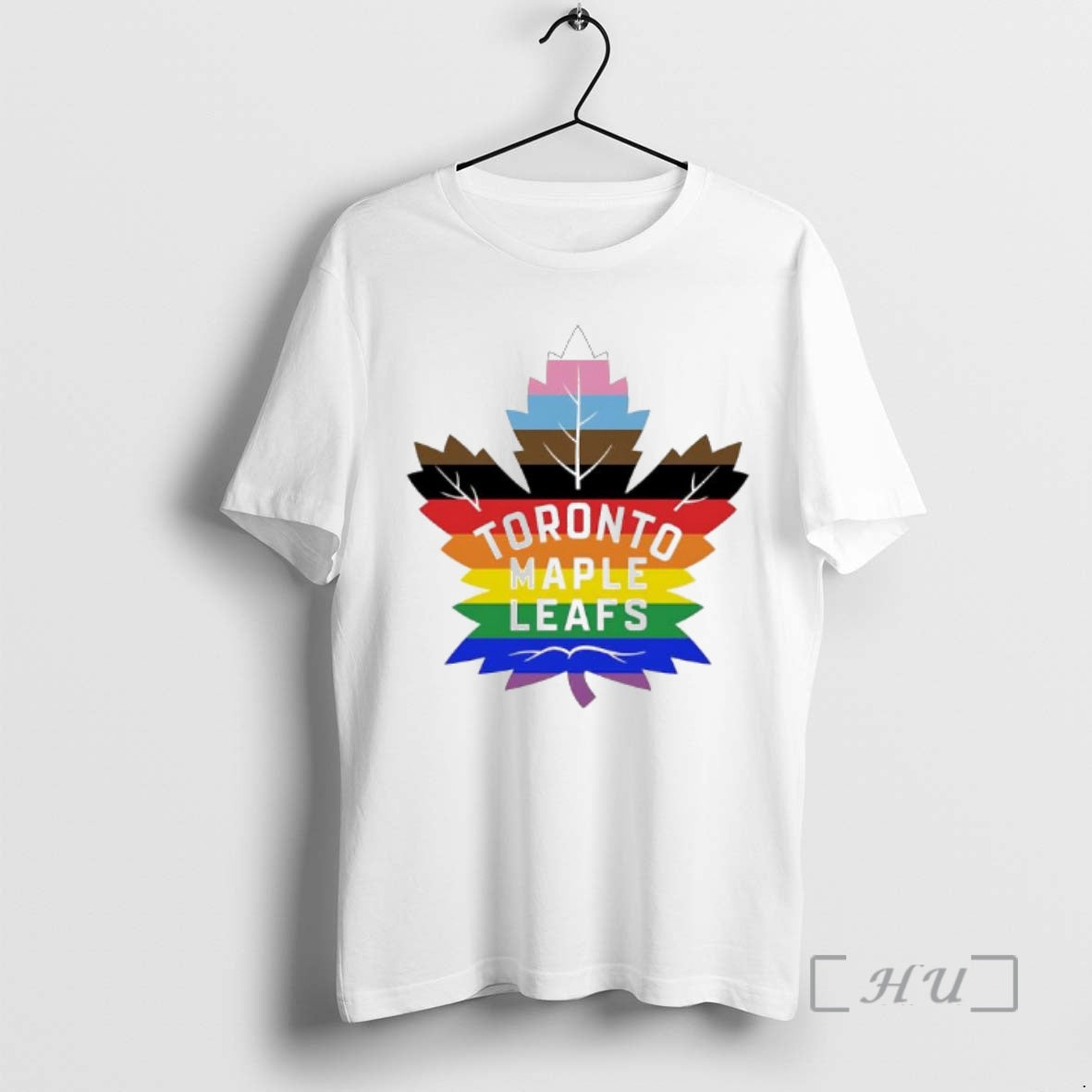 Officials Toronto Maple Leafs X Progress Pride Flag Logo T-Shirts, Hoodie, Sweatshirt | HypeCrazeTee.com