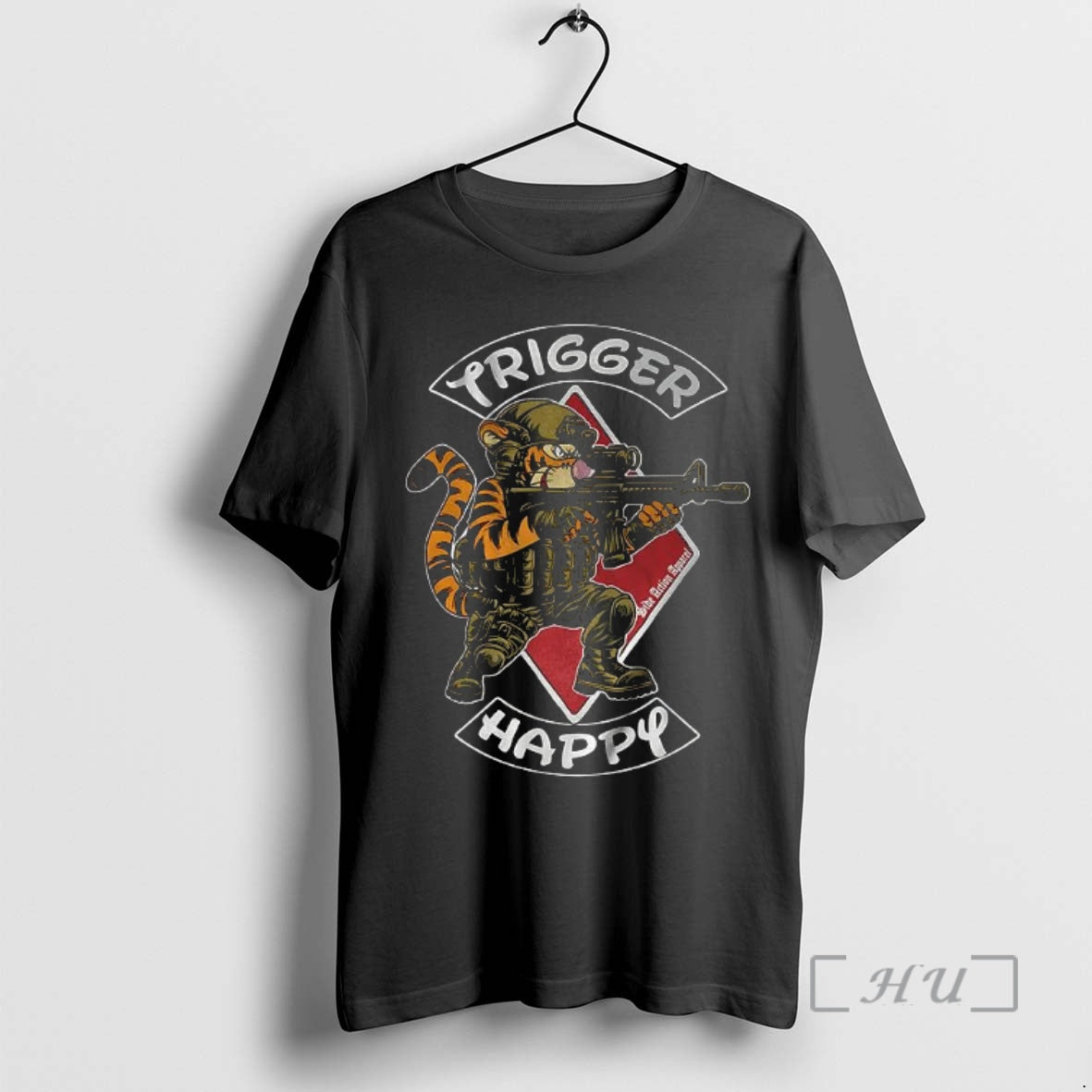 Officials Trigger Happy Tigger Pooh Soldier T-Shirts, Hoodie, Sweatshirt | HypeCrazeTee.com