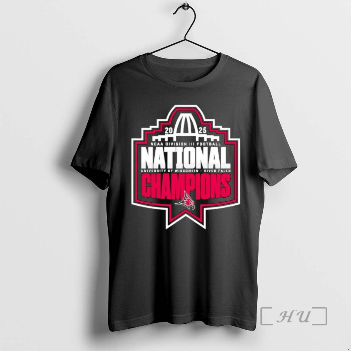 Officials University Of Wisconsin River Falls 2025 Ncaa Division Iii Football National Champions Premium T-Shirts,...