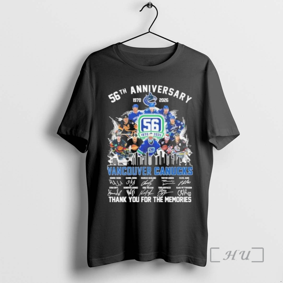 Officials Vancouver Canucks Team 56th Anniversary 1970 2026 T-Shirts, Hoodie, Sweatshirt | HypeCrazeTee.com