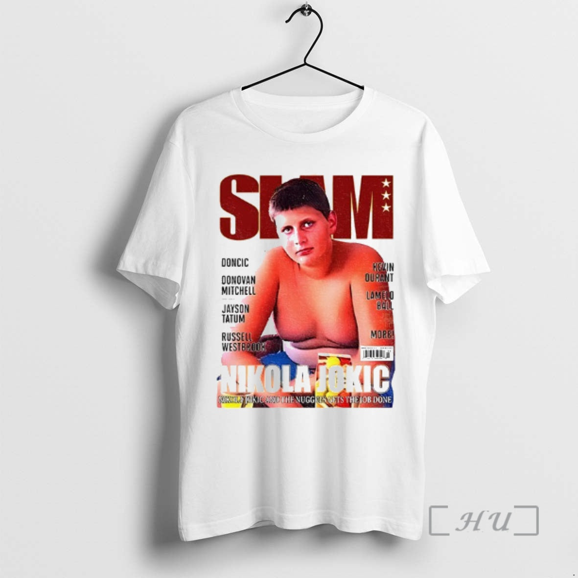 Officials Vintage Nikola Jokic Slam Magazine 90s Graphic Basketball T-Shirts, Hoodie, Sweatshirt | HypeCrazeTee.com