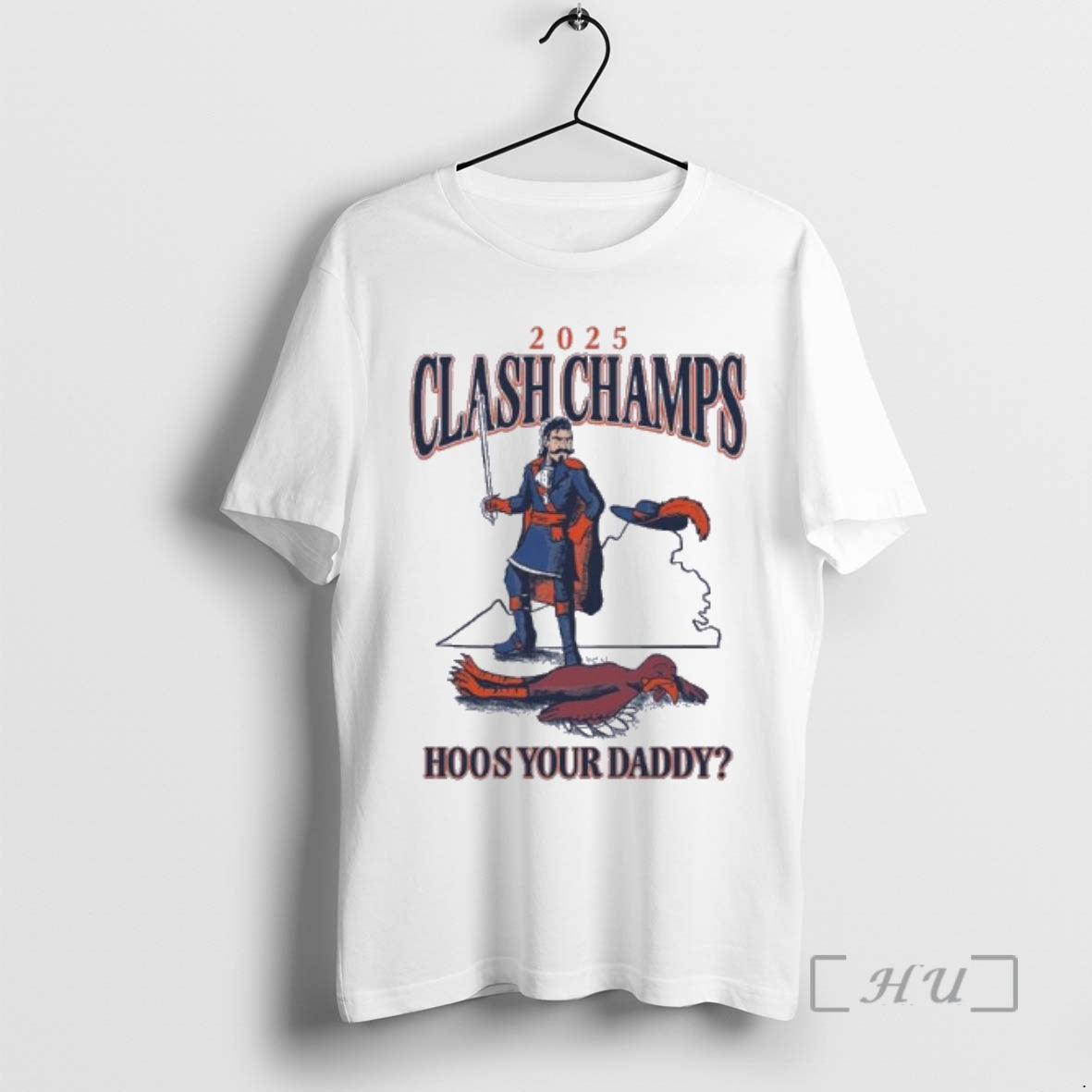 Officials Virginia Cavaliers 2025 Clash Champs Hoos Your Daddy T-Shirts, Hoodie, Sweatshirt | HypeCrazeTee.com