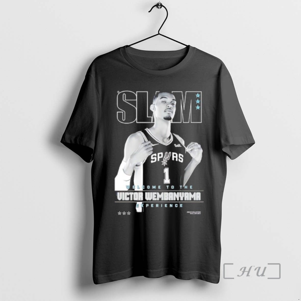 Officials Welcome To Victor Wembanyama Experience San Antonio Spurs Slam T-Shirts, Hoodie, Sweatshirt | HypeCrazeTee.com