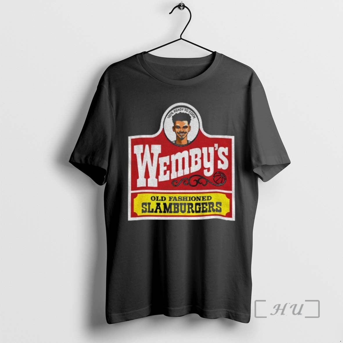Officials Wembanyama San Antonio Wendys Parody Wembys Slamburgers T-Shirts, Hoodie, Sweatshirt | HypeCrazeTee.com