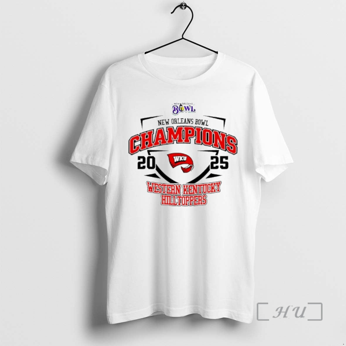 Officials Western Kentucky Hilltoppers New Orleans Bowl Champions 2025 Class T-Shirts, Hoodie, Sweatshirt | HypeCrazeTee.com