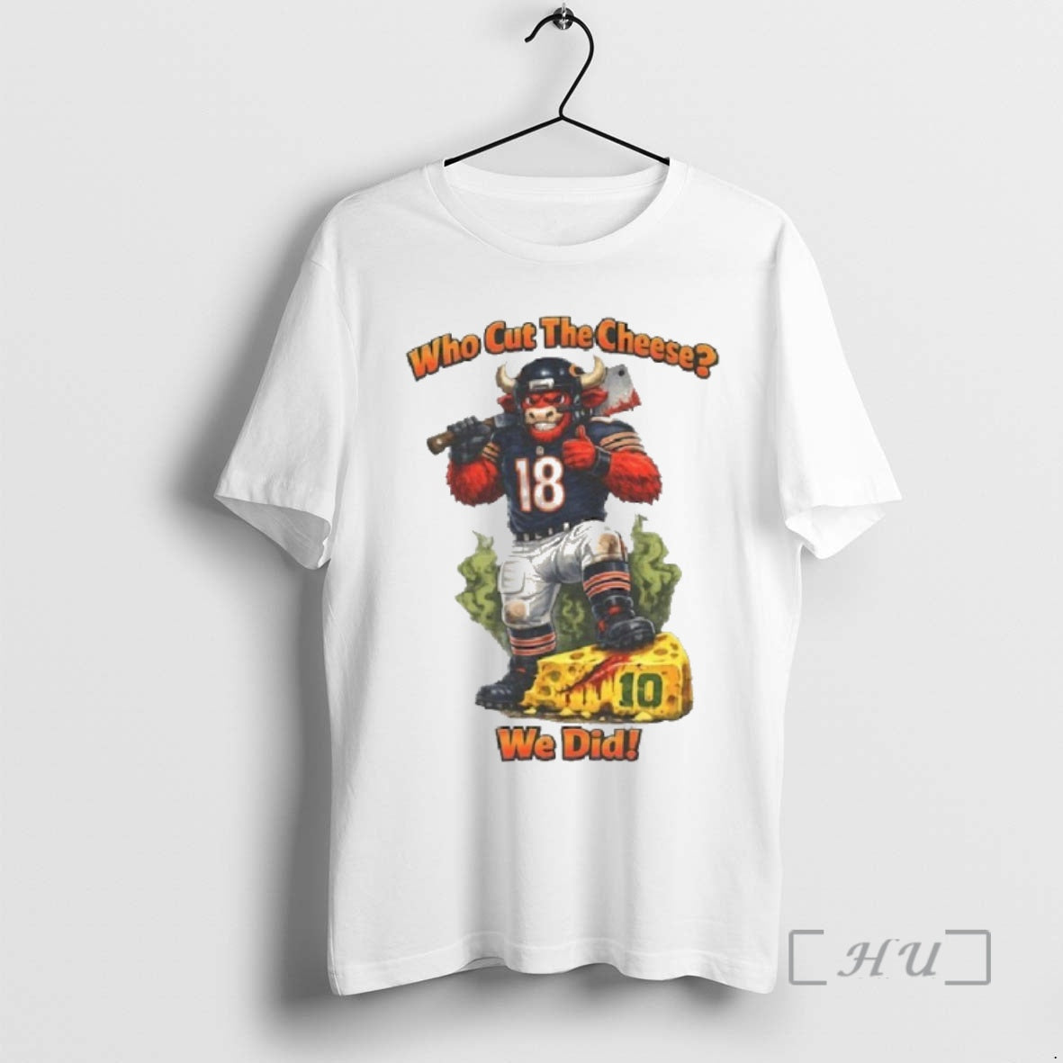 Officials Who Cut The Cheese We Did Chicago Beat Green Bay Premium T Shirts Sweater Hoodie, Sweatshirt | HypeCrazeTee.com