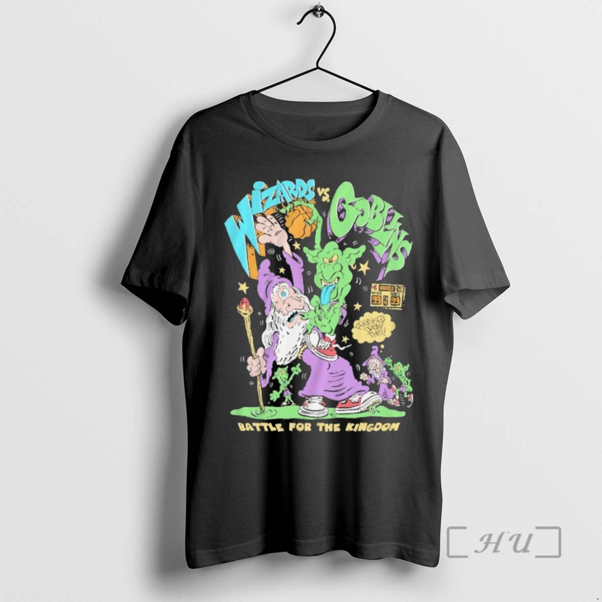 Officials Wizards Vs Goblins Battle For The Kingdom T-Shirts, Hoodie, Sweatshirt | HypeCrazeTee.com