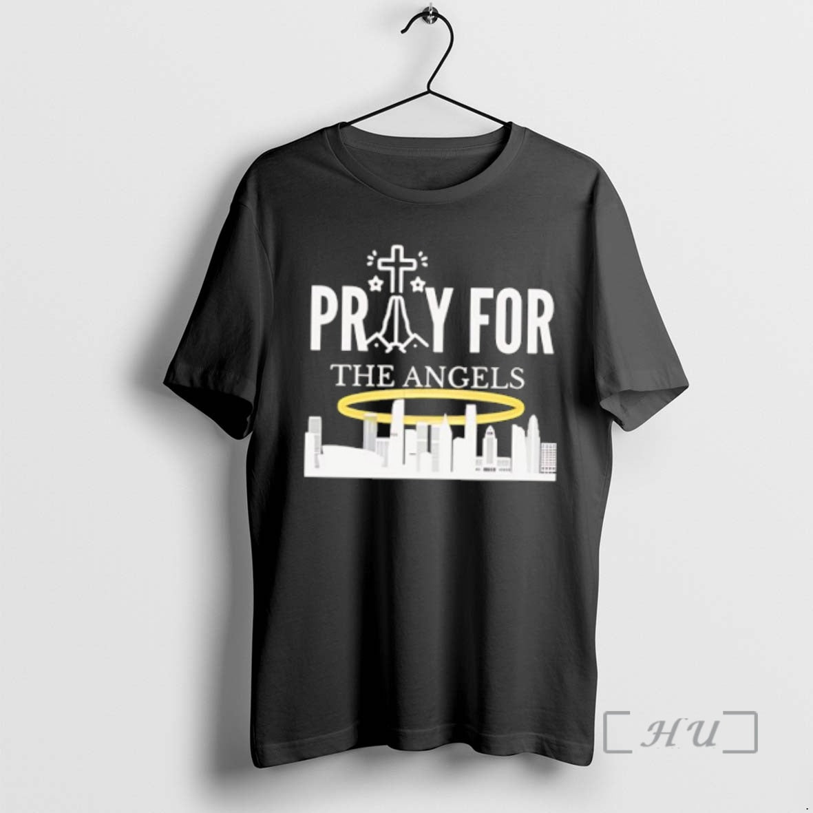 Officials Womens Pray For La California Print Casual T-Shirts, Hoodie, Sweatshirt | HypeCrazeTee.com