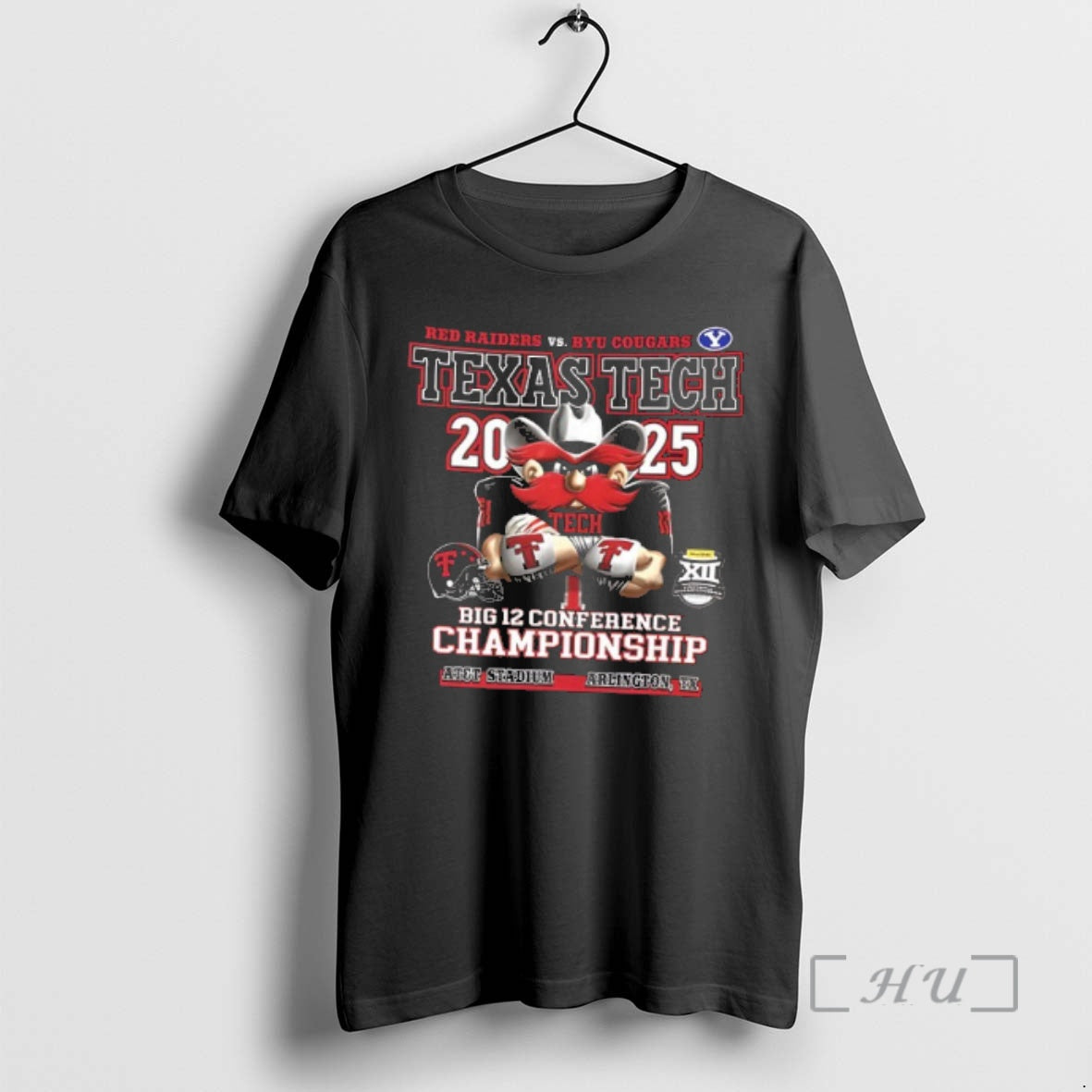 Officials Wreckem Gameday Texas Tech 2025 Big 12 Conference Championship 2 Sided Premium T Shirts Hoodie, Sweatshirt