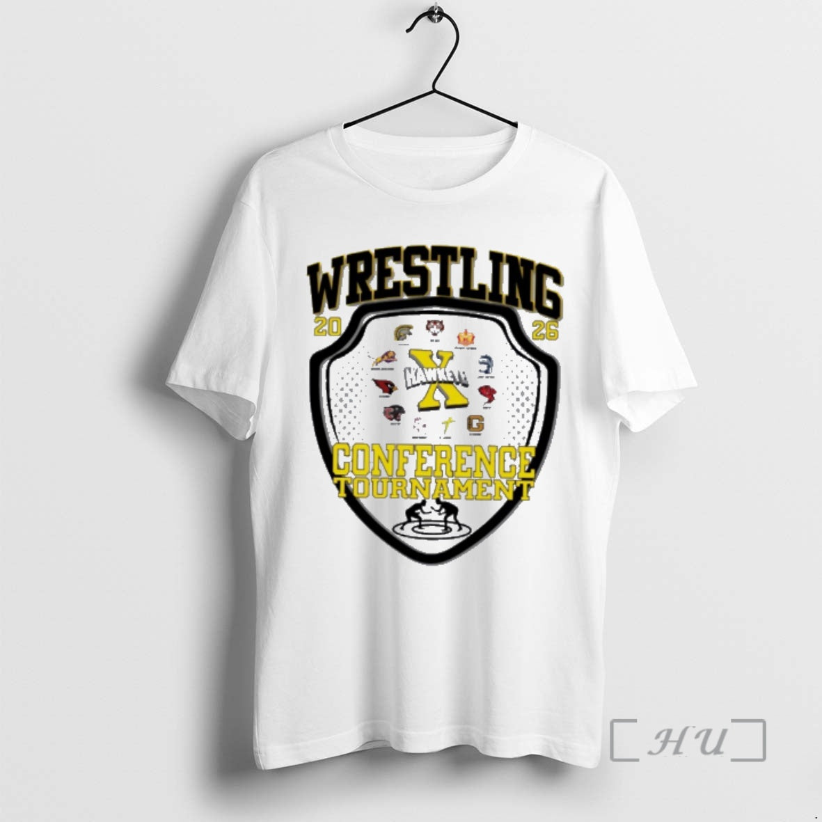 Officials Wrestling 2026 Conference Tournament Logo T-Shirts, Hoodie, Sweatshirt | HypeCrazeTee.com