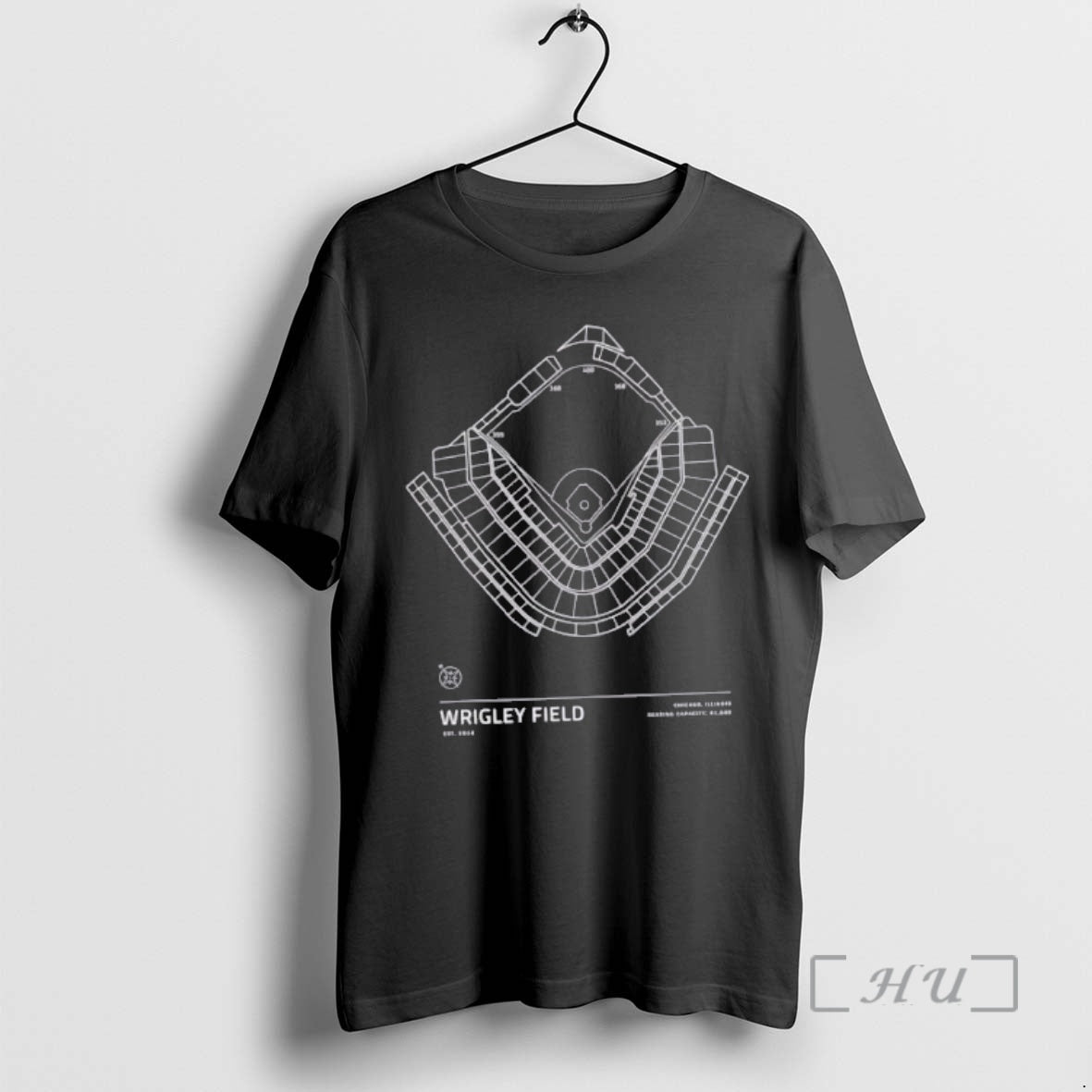 Officials Wrigley Field Stadium Chicago Illinois Seating Capacity 41649 T-Shirts, Hoodie, Sweatshirt | HypeCrazeTee.com