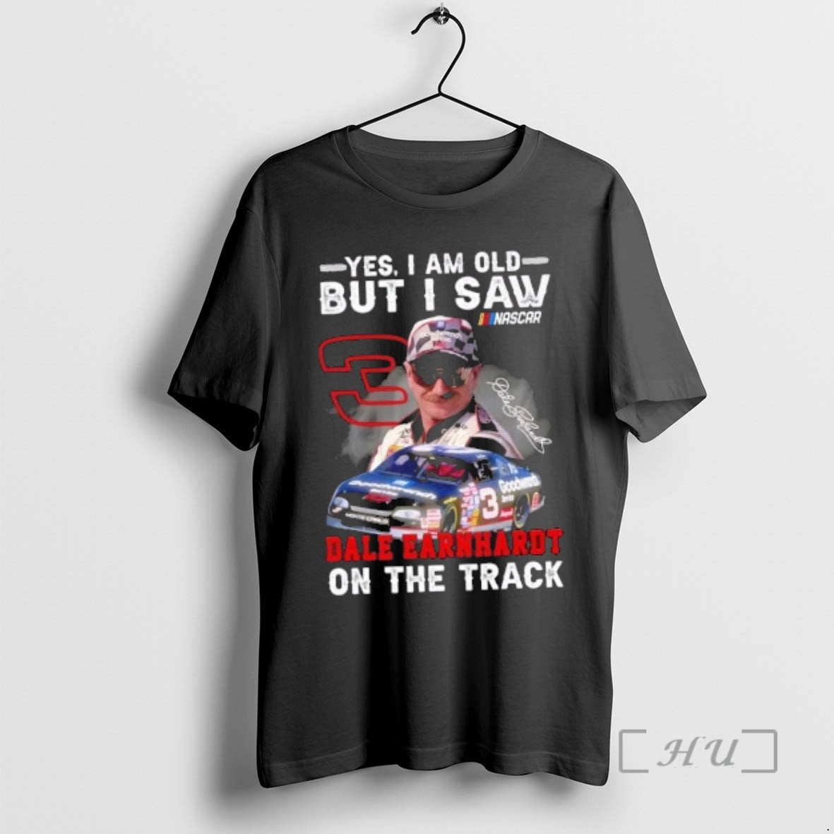 Officials Yes I Am Old But I Saw Nascar Dale Earnhardt On The Track Signature T-Shirts, Hoodie, Sweatshirt | HypeCrazeTee.com