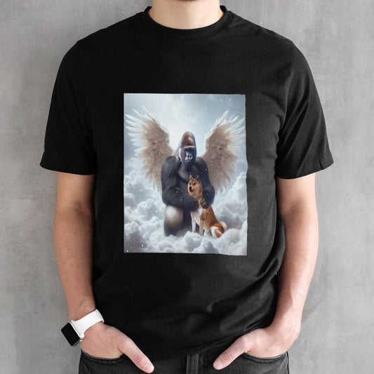 Og Doge Has Ascended To Heaven To Be With His Friend Harambe shirt