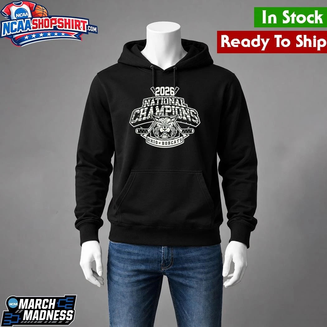 Ohio Bobcat Hockey National Champions 2026 Shirt