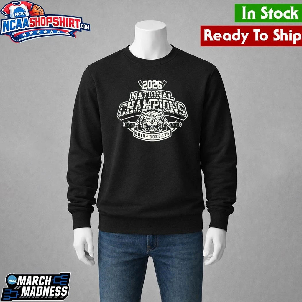 Ohio Bobcat Hockey National Champions 2026 Shirt