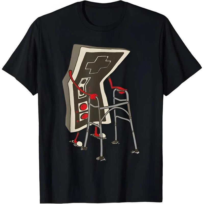 Old Gamer Retro Video Game Old Gamer T-Shirt Graphic tees Hoodie, Sweatshirt | HypeCrazeTee.com