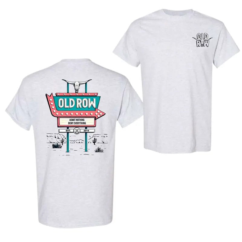 Old Row Circle Logo 2 Sides T-Shirt, Unisex T-Shirt For Men And Women, Trendy Shirt Hoodie, Sweatshirt | HypeCrazeTee.com