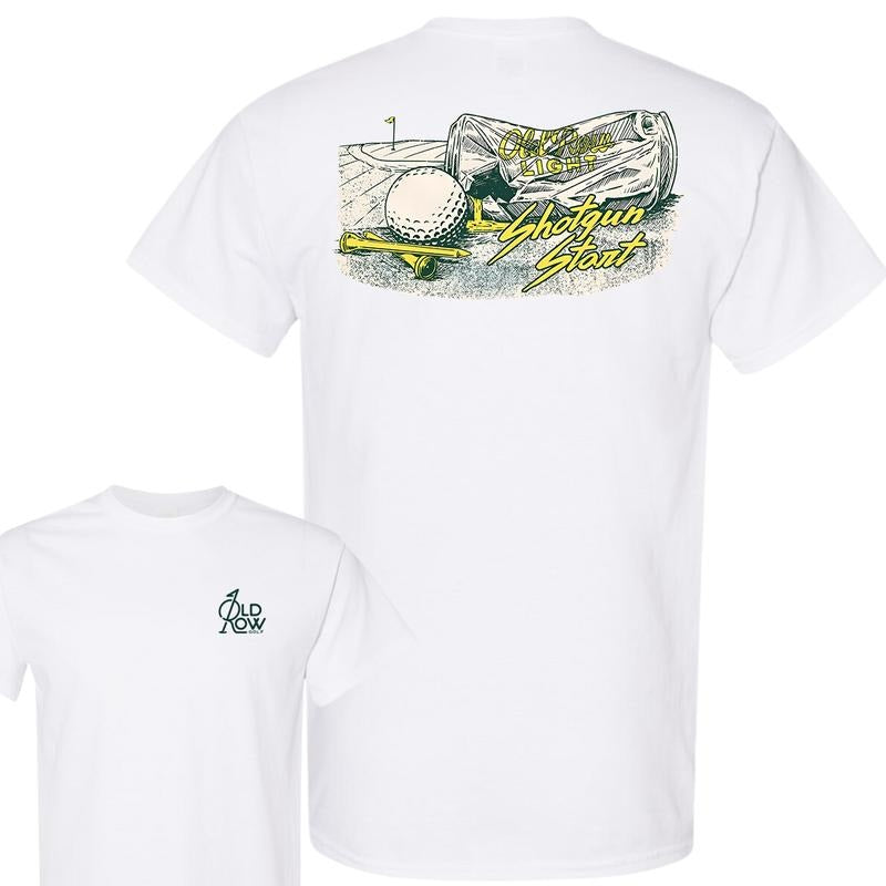 Old Row Golf Shotgun T-Shirt, Unisex T-Shirt, For Men, For Women Hoodie, Sweatshirt | HypeCrazeTee.com