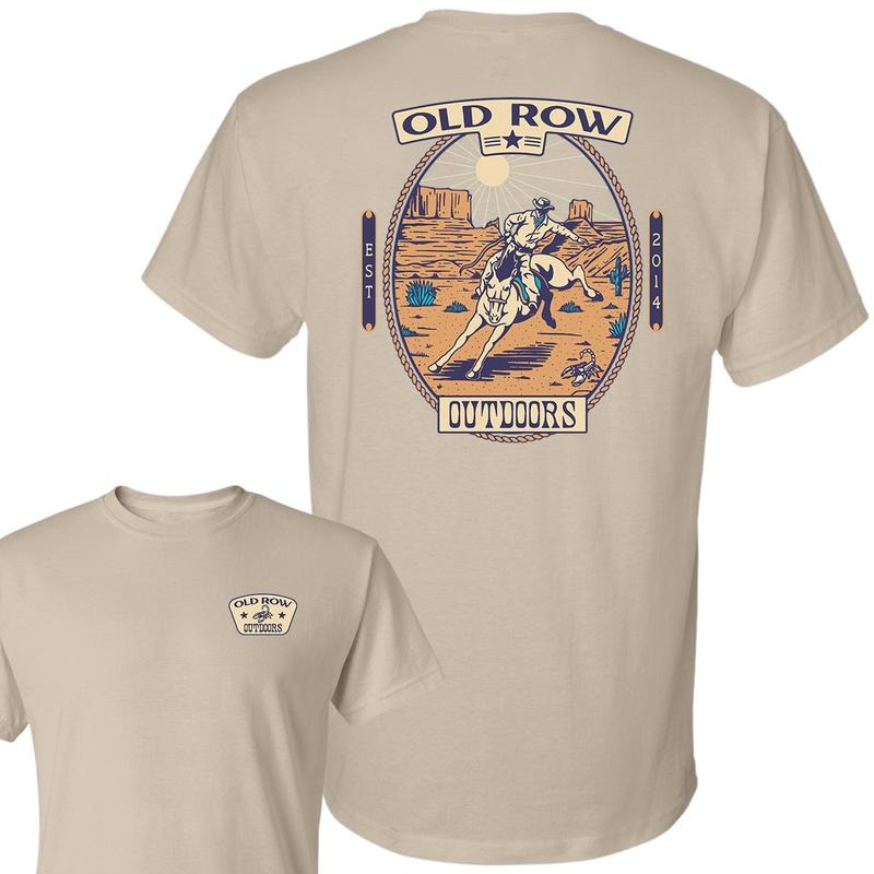 Old Row Outdoors Desert Cowboy T-shirt, Unisex T-Shirt, For Men, For Women Hoodie, Sweatshirt | HypeCrazeTee.com